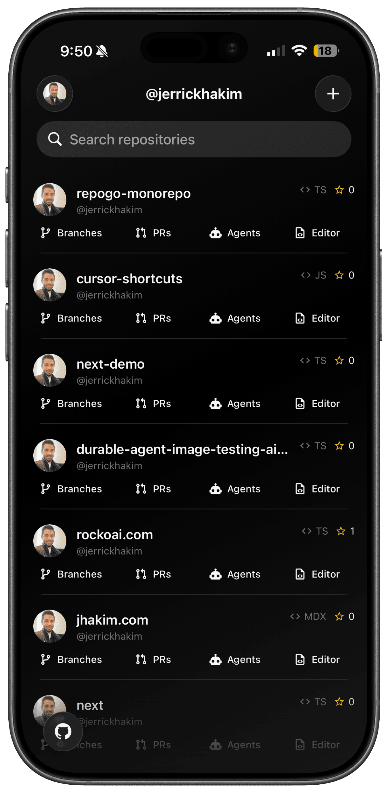 All Repos. Instantly.