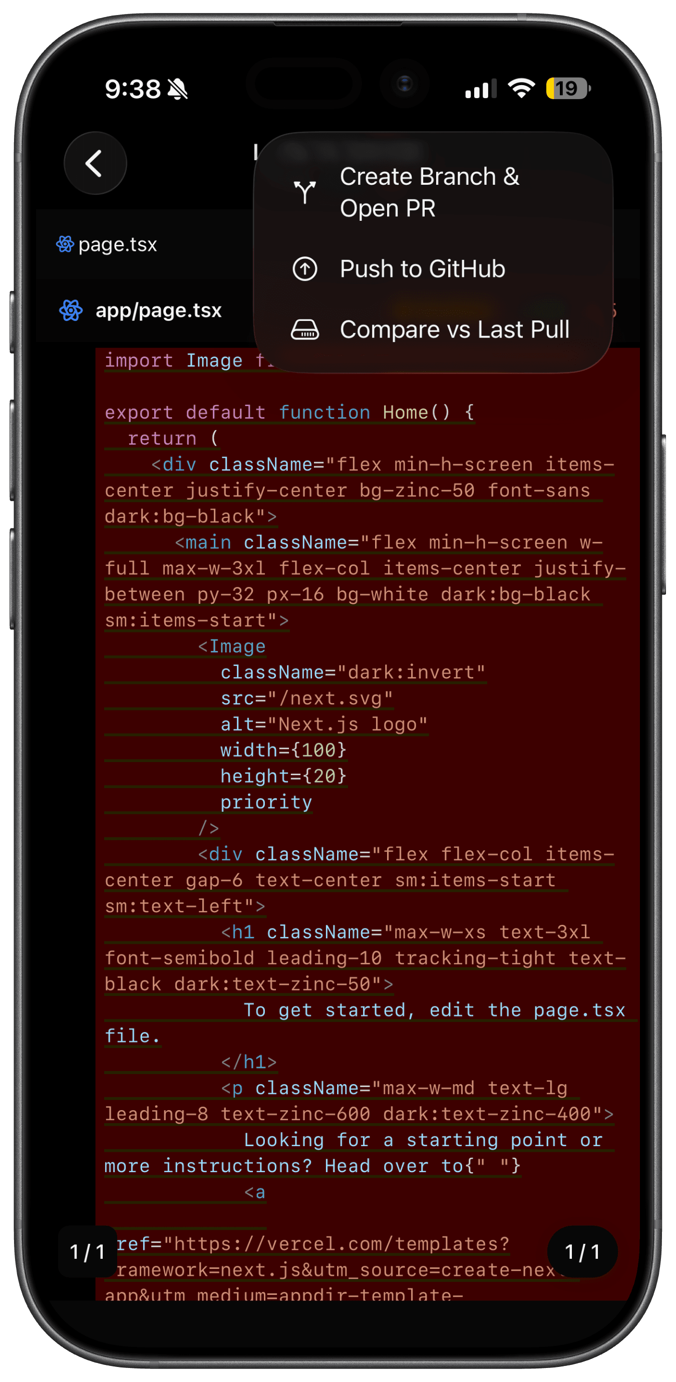 Diff Before You Commit